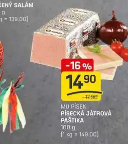 Flop JÁTROVÁ PAŠTIKA 100 g nabídka