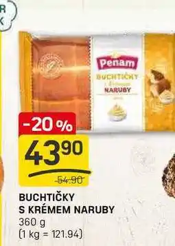 Flop BUCHTIČKY S KRÉMEM NARUBY 360 g nabídka