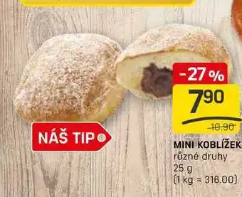 Flop MINI KOBLÍŽEK různé druhy 25 g nabídka