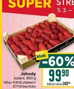 Billa Jahody balení, 900 g nabídka