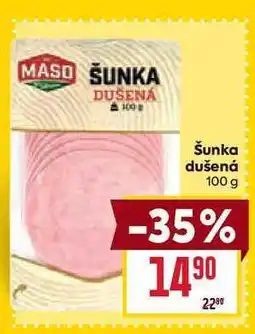 Billa Šunka dušená 100 g nabídka