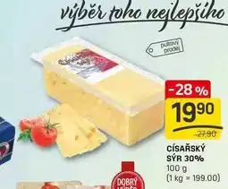 Flop CÍSAŘSKÝ SÝR 30% 100 g nabídka