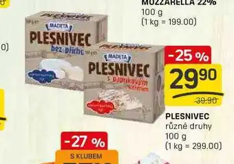 Flop PLESNIVEC různé druhy 100 g nabídka