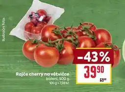 Billa Rajče cherry na větvičce balení, 500 g nabídka