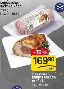 Flop KUŘECÍ ROLÁDA PLNĚNÁ 1 kg, mražené nabídka