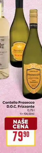 Billa Contello Prosecco D.O.C. Frizzante 0,75l nabídka