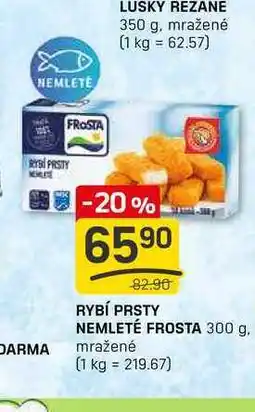 Flop RYBÍ PRSTY NEMLETÉ FROSTA 300 g nabídka