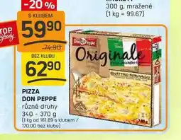 Flop PIZZA DON PEPPE různé druhy 340 - 370 g nabídka