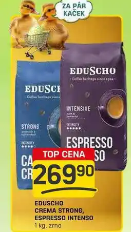 Flop EDUSCHO CREMA STRONG, ESPRESSO INTENSO 1 kg nabídka