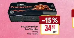 Billa BILLA Premium Profiteroles 2x 90 g nabídka