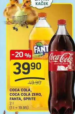 Flop COCA COLA 2l nabídka