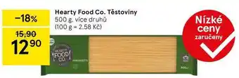 Tesco Hearty Food Co. Těstoviny, 500 g nabídka