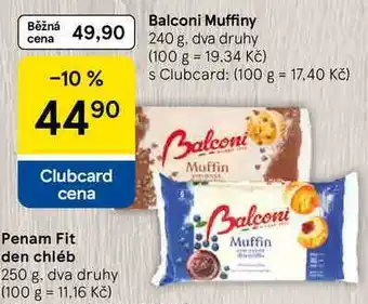 Tesco Balconi Muffiny, 240 g nabídka