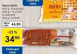 Tesco Tesco Závin, 400 g, více druhů nabídka