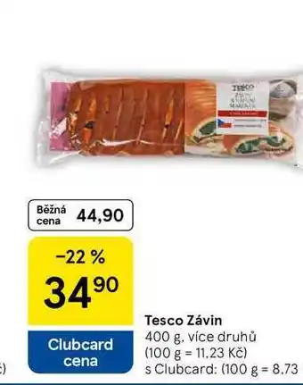 Tesco Tesco Závin, 400 g, více druhů nabídka