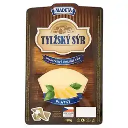 Tesco Madeta Tylžský sýr 45% plátky 100g nabídka