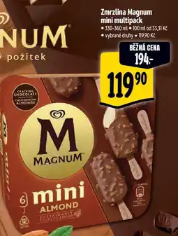 Albert Zmrzlina Magnum mini multipack 330-360 ml nabídka