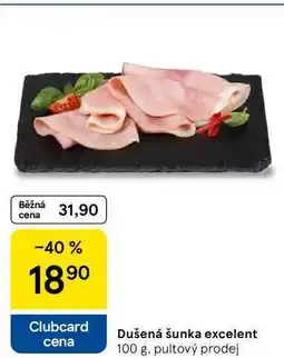 Tesco Dušená šunka excelent, 100 g nabídka