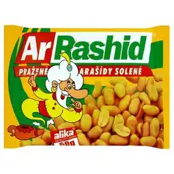 Albert ArRashid Pražené arašídy solené 60g nabídka