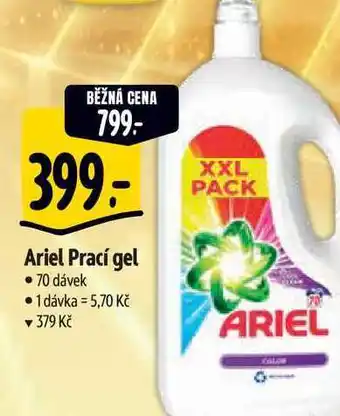 Albert Ariel Prací gel 70 dávek nabídka