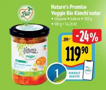 Albert Nature's Promise Veggie Bio Kimchi natur 350 g nabídka