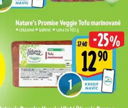 Albert Nature's Promise Veggie Tofu marinované 100 g nabídka