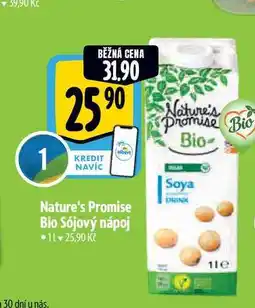 Albert Nature's Promise Bio Soya DRINK 1 l nabídka