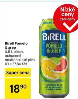 Tesco Birell Pomelo & grep, 0.5 l nabídka