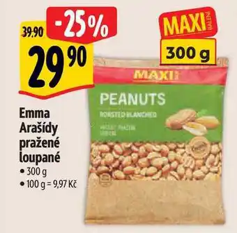 Albert Emma Arašídy pražené loupané 300 g nabídka