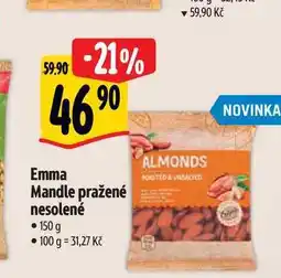 Albert Emma Mandle pražené nesolené 150 g nabídka