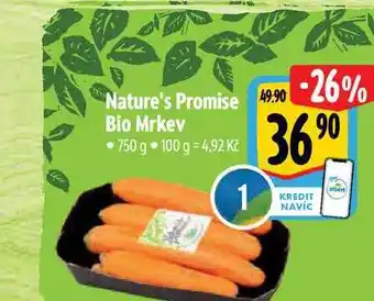 Albert Nature's Promise Bio Mrkev 750 g nabídka