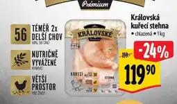 Albert Královská kuřecí stehna 1 kg nabídka