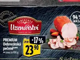 Albert PREMIUM Debrecínská pečeně 100 g nabídka