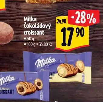 Albert Milka Čokoládový croissant 50 g nabídka