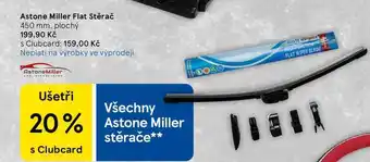 Tesco Astone Miller Flat Stěrač 450 mm, plochý nabídka