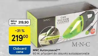 Tesco MNC Autovysavač, 60 W. připojení do zásuvky autozapalovače 12v nabídka