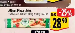 Albert Albert Pizza těsto 400 g nabídka