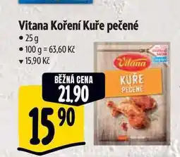 Albert Vitana Koření Kuře pečené 25g nabídka