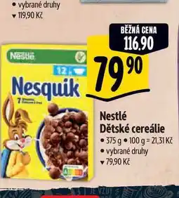 Albert Nestlé Dětské cereálie 375 g nabídka