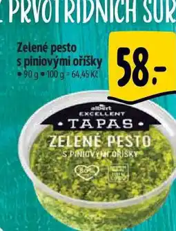 Albert Zelené pesto s piniovými oříšky 90 g nabídka