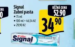 Albert Signal Zubní pasta 75 ml nabídka