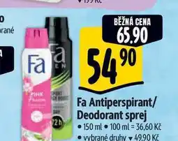 Albert Fa Antiperspirant/ Deodorant sprej 150 ml nabídka