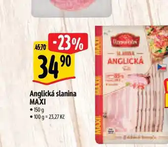 Albert Anglická slanina 150g nabídka