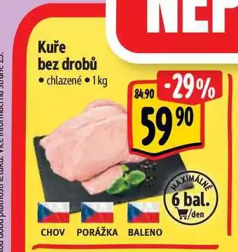 Albert Kuře bez drobů 1 kg nabídka