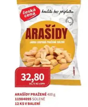 Kubík potraviny Arašídy pražené nabídka