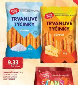 Kubík potraviny Trvanlivé tyčinky nabídka