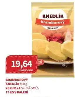 Kubík potraviny Bramborový knedlík nabídka