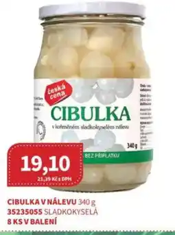 Kubík potraviny Cibulka v nálevu nabídka