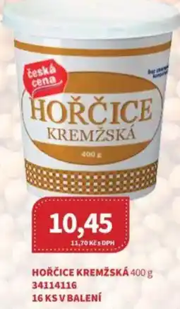 Kubík potraviny Hořčice kremžská nabídka