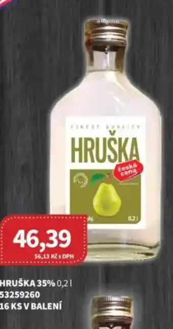 Kubík potraviny HRUŠKA 35% nabídka